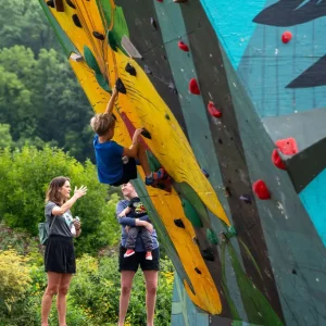 rock climbing