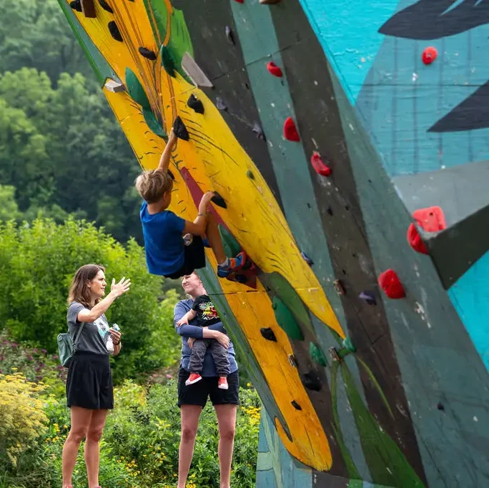 rock climbing
