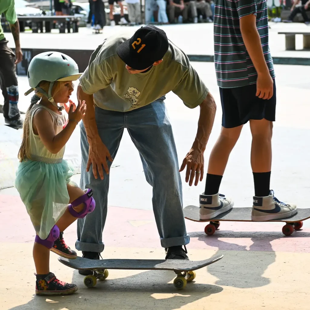 skateboarding
